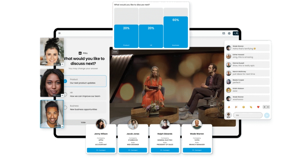 Twebcast Interactive-Features