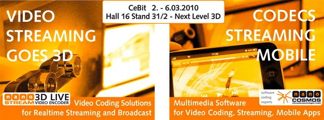 Announcement regarding CeBit Trade Show 2010, Germany
