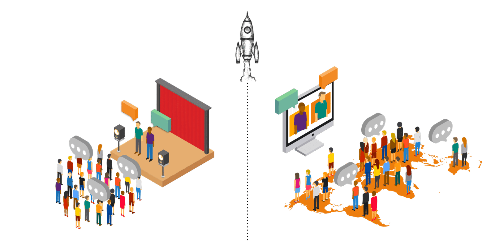 In Person vs. Hybrid / Virtual Event